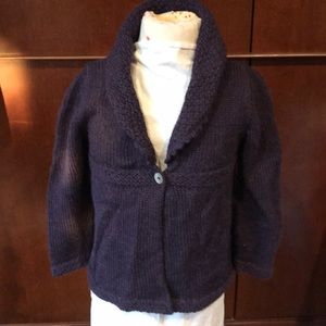 Girls alpaca sweater